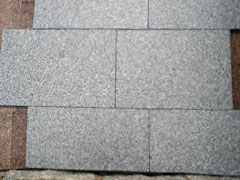 Plattenbeläge - Mittelkorn grau