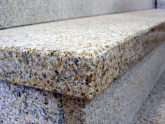 Stufenplaten - Granit gelb